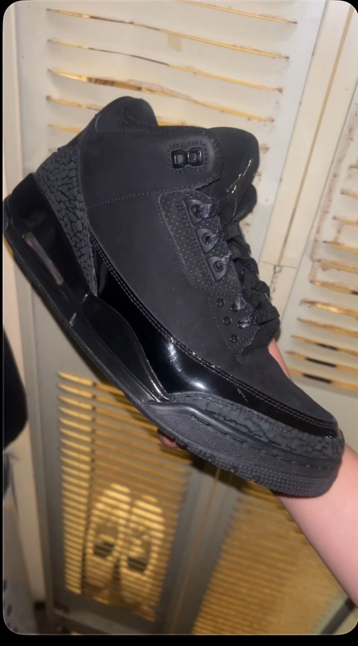 Jordan 3 Black Cats