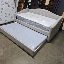 Twin Trundle Bed And Mattress 