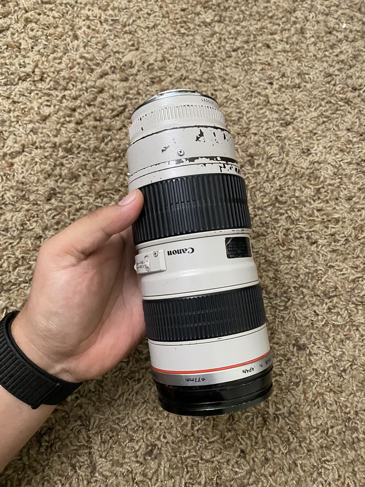 Canon 70-200mm F2.8L Lens