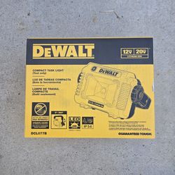 Dewalt 20v Led Light Brand New Tool Only