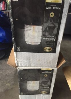 Out door wall lamps