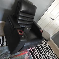 Power Ricliner Chair Black Lether ⚫️ 