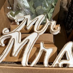 Mr. & Mrs. Signs