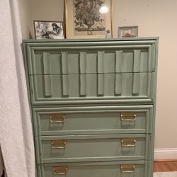 Beautiful Sea Foam Dresser