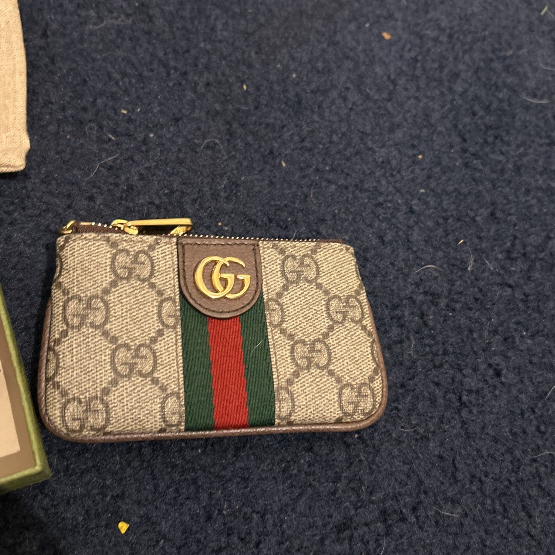 Gucci Coin Purse / Wallet With Box And Papers 
