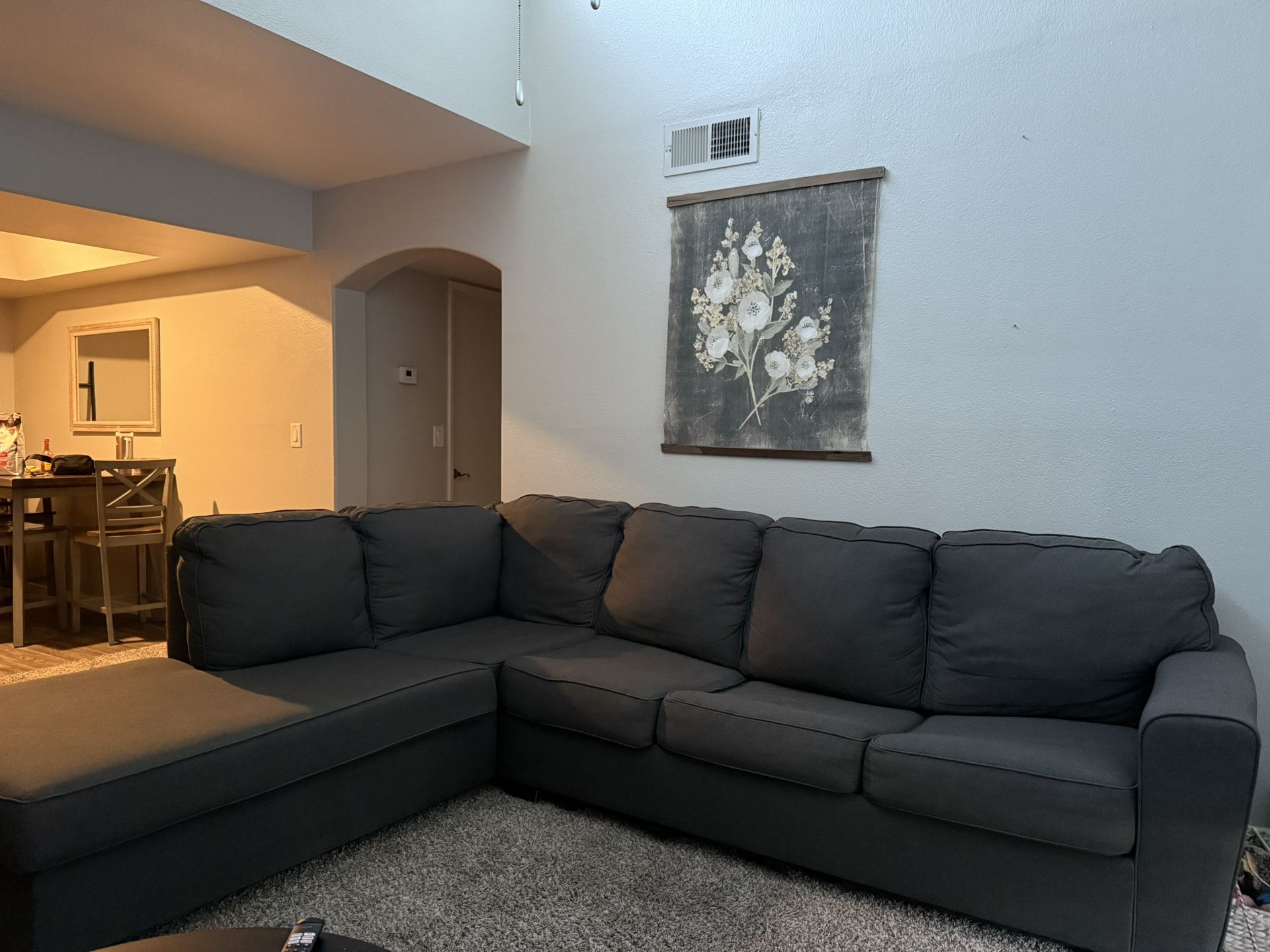 Sectional And Chair