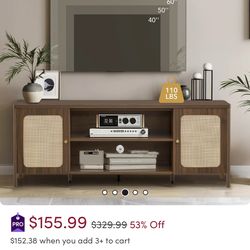 Boho TV Stand