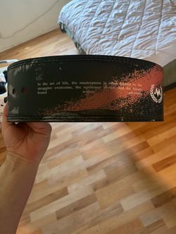 Weight lifting belt
