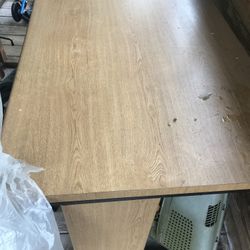 Solid Wood Desk Large