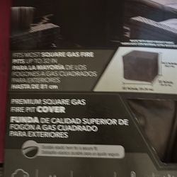 Square Firepit Cover 