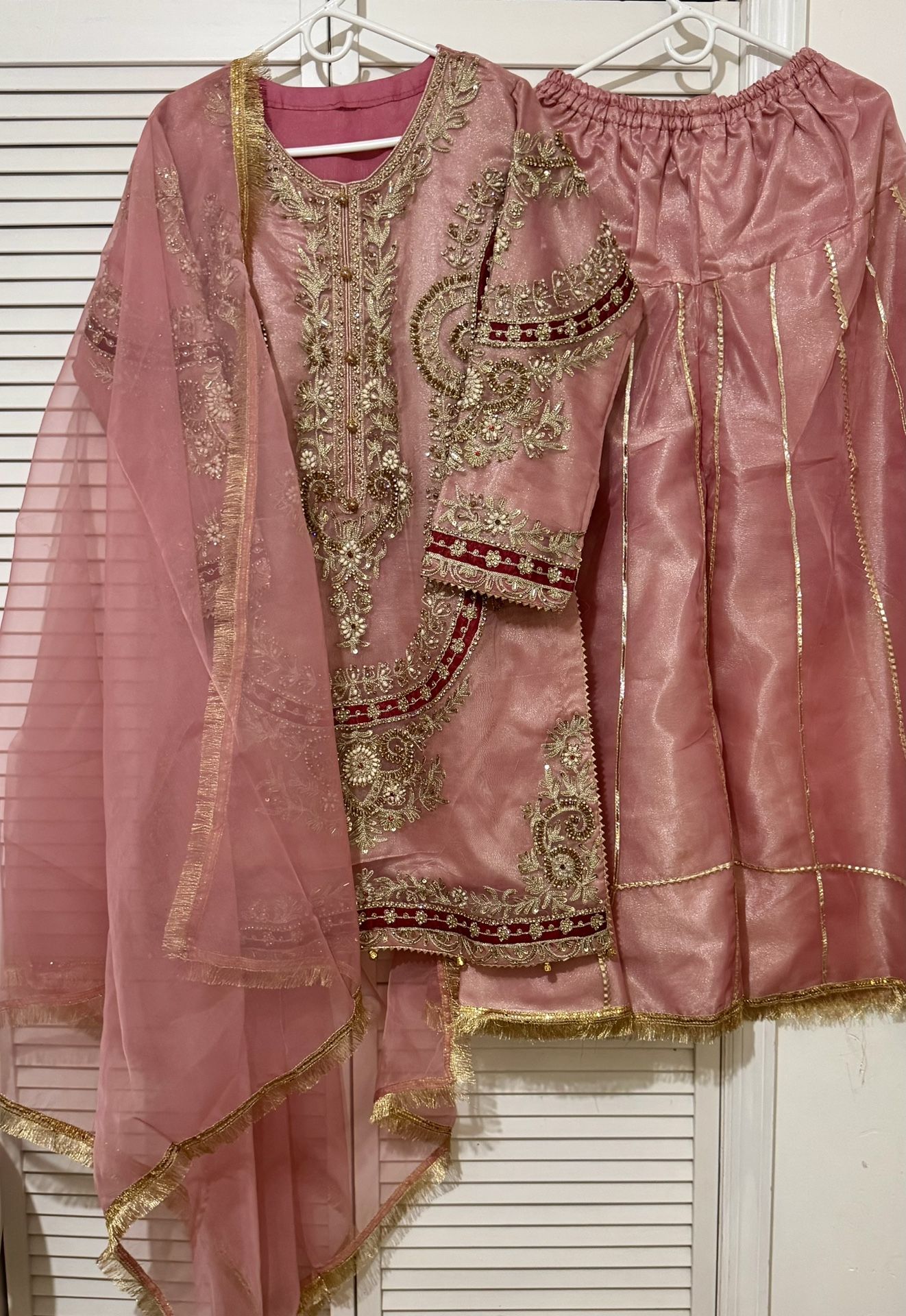 Formal Fancy Sharara Dress