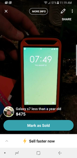 7 month ol galaxy s7