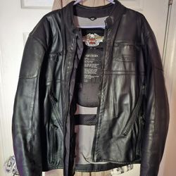 Men's Harley Davidson XL Leather Jacket FXRG