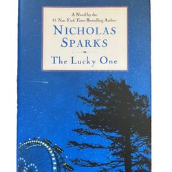 The Lucky One by Nicholas Sparks 2008 First Edition Book Novel