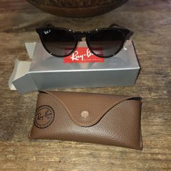 Ray-Ban RB3539 ERIKA Metal Polarized Phantos Shape Sunglasses 