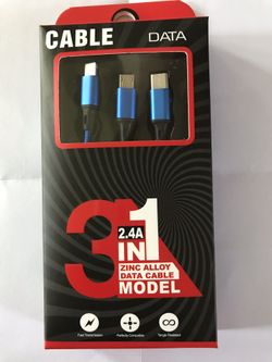 3 in 1 USB Charger