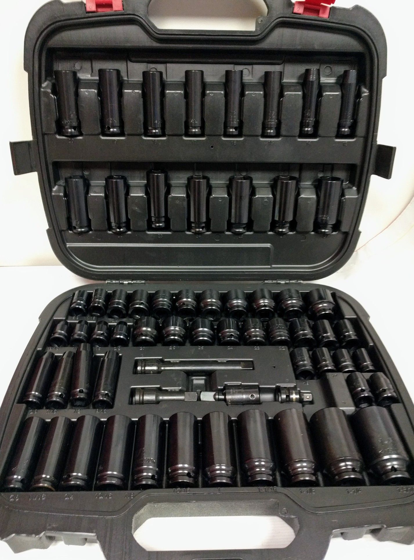 Husky 64 piece impact socket set best sale