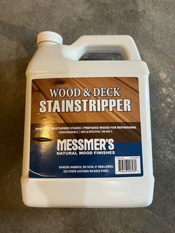 Messmer’s Wood & Deck Stain Stripper – NEW Unopened – 1 Gallon