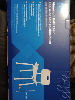 Aluminum bath chair