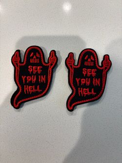 Ghost Velcro patch