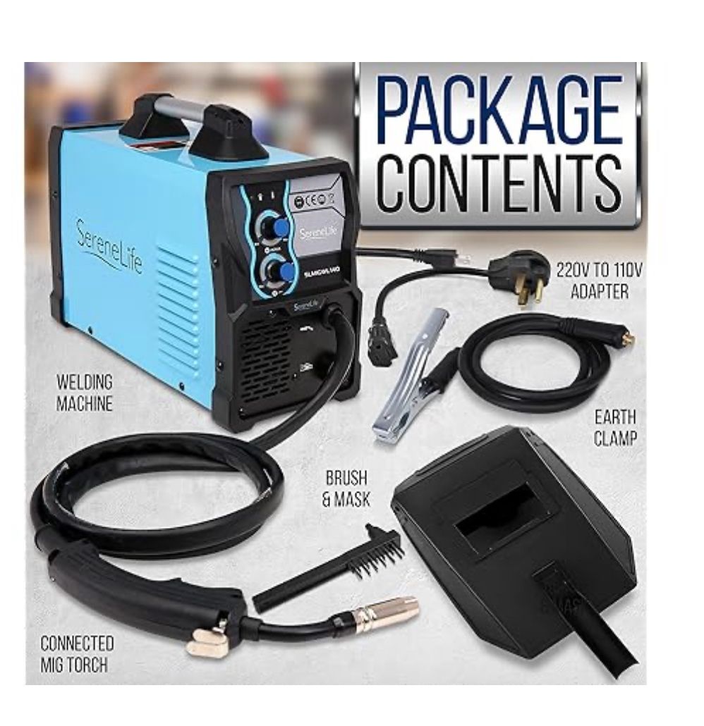 SereneLife Inverter MIG Welding Machine+Starter Kit