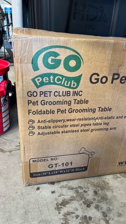 Go Pet Club Foldable Pet Grooming Table GT-101