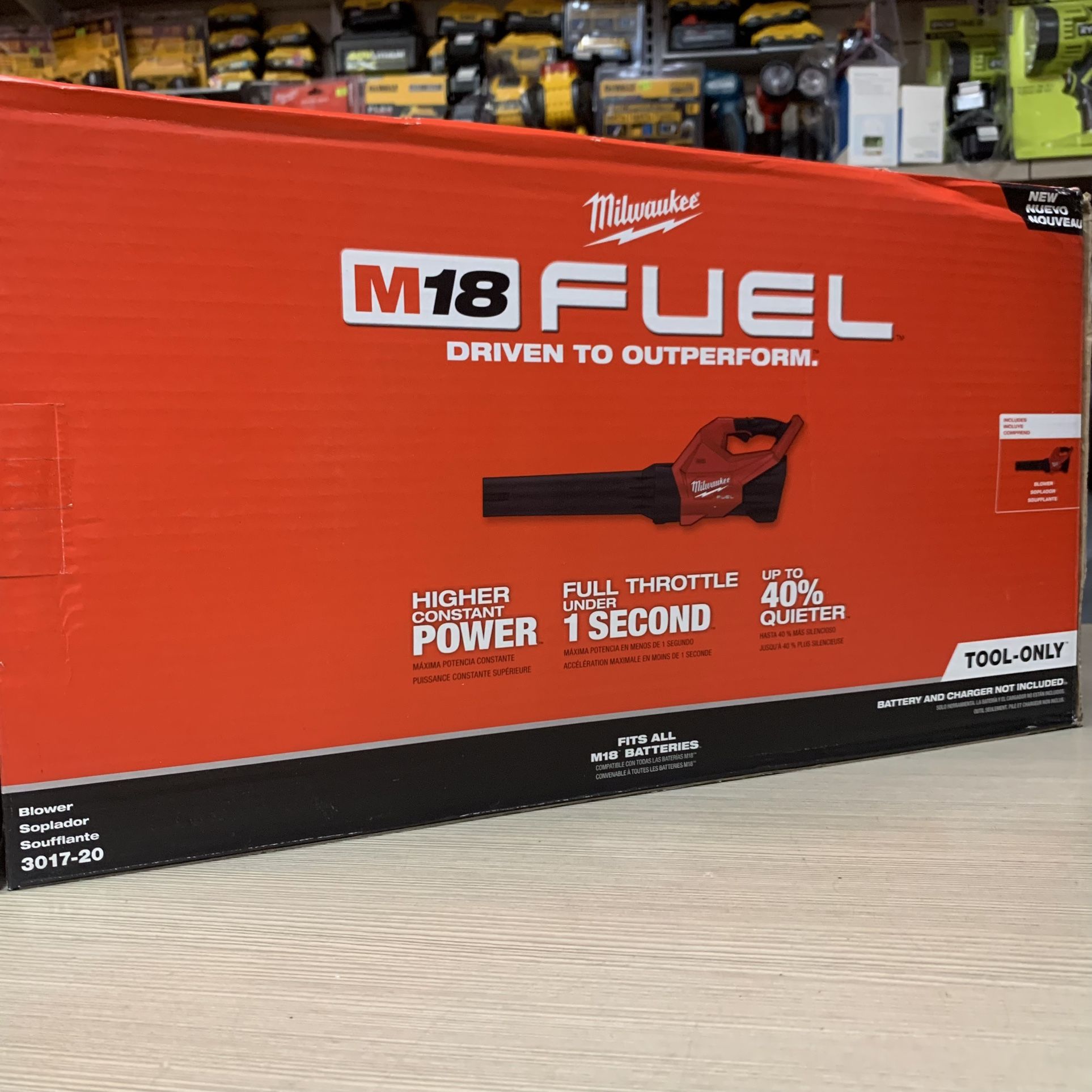 Milwaukee New Blower Fuel M18 Brushless New Generation