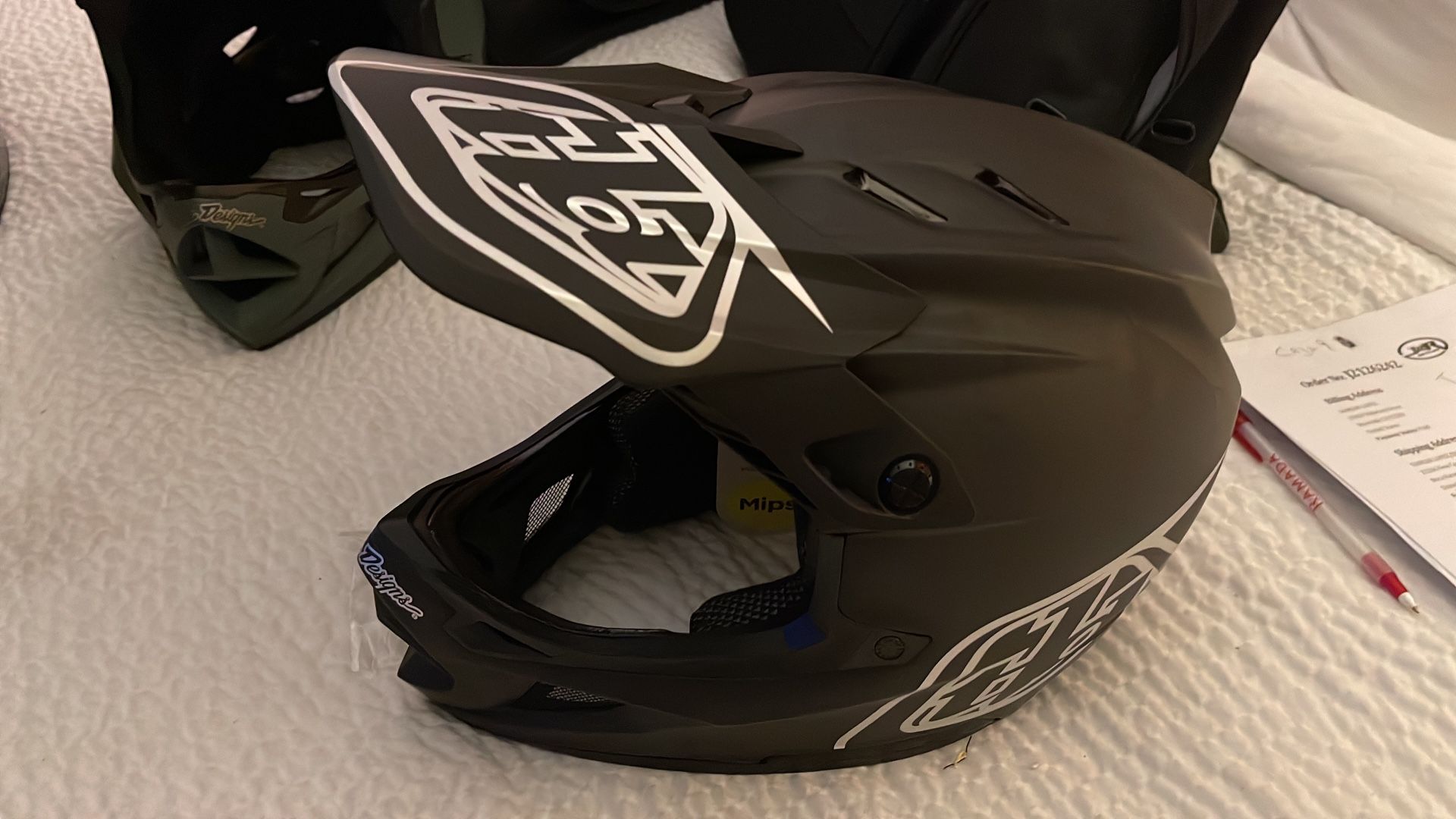 Helmet Troy Lee Designs D4 Bmx DH  Ebike 