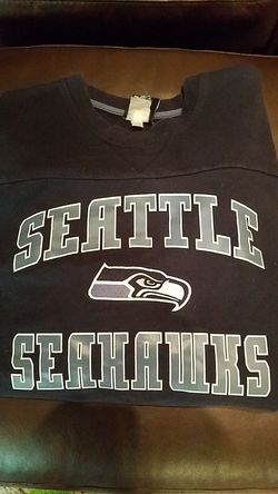 NFL Seahawks men's long sleeve sweatshirt.
