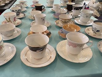 Tea Cup Sets Mismatched