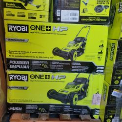 Ryobi 16inch Lawn Mower With 2 x4.0 Battery And Charger 