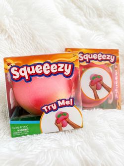 Peach jumbo squeeezy