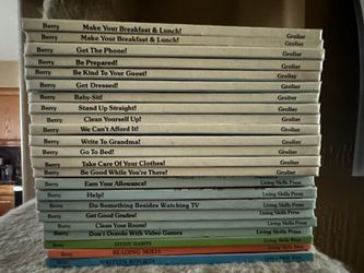 Joy Berry The survival series for kids Hard Cover books - back to the basics on manners, responsibility, and integrity