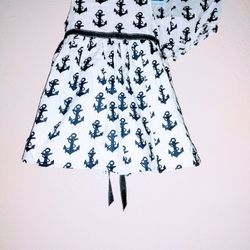 Peppa And Julie Sailor Dress With Bloomers Size 24 Months Worn Once