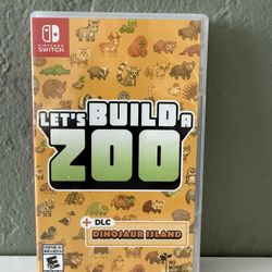 Let's Build A Zoo -Nintendo Switch