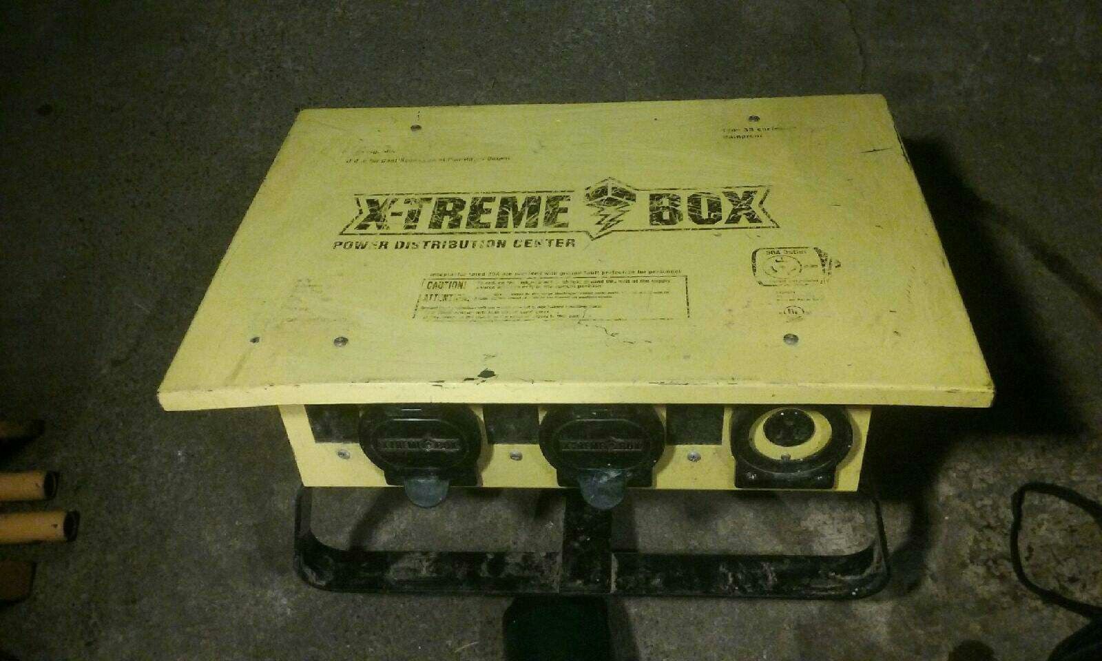 XTREME BOX TEMPORARY POWER DISTRIBUTION CENTER