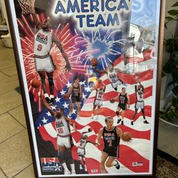Original Americas Team Poster