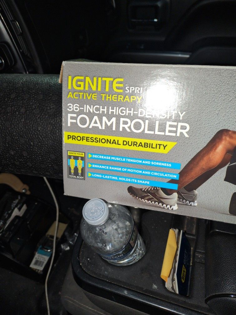 36-In High Density Therapy Foam Roller