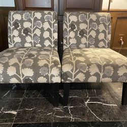Fabric chairs