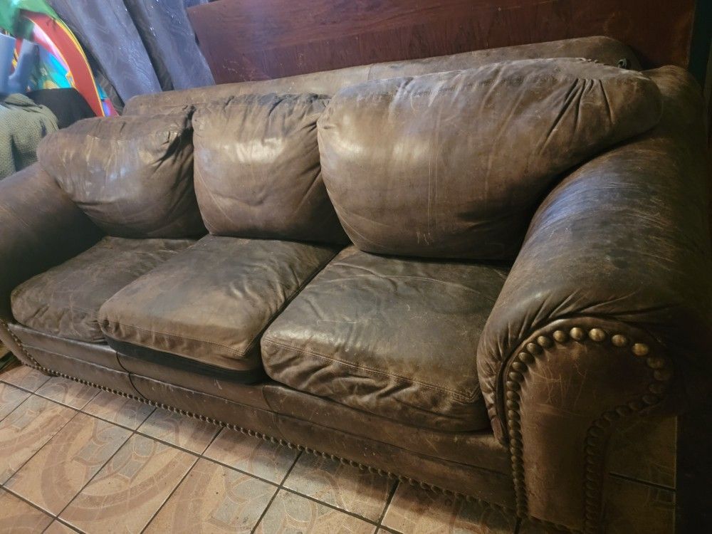 Leather Couch
