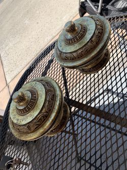 Gold antique table decoration accessories