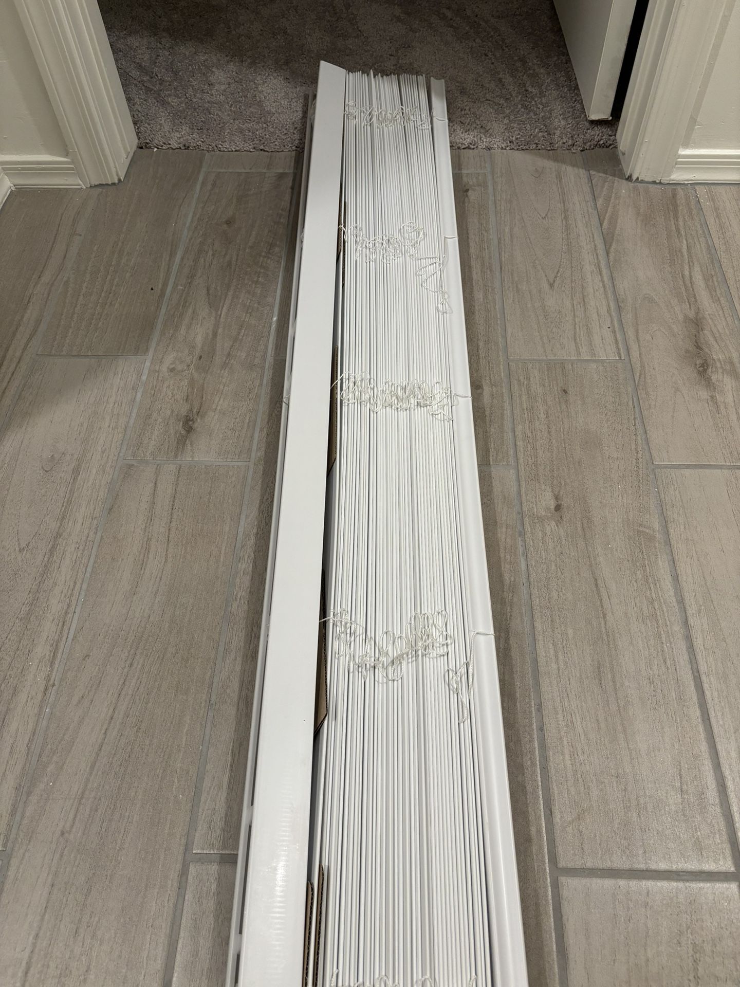 Cordless 2inch Faux Wood Blinds