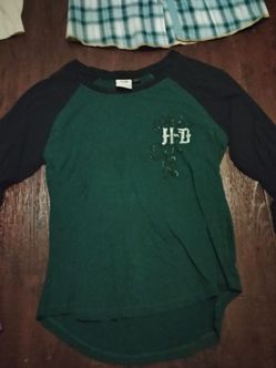 Harley-Davidson Raglan Long Sleeve Shirt $10.00