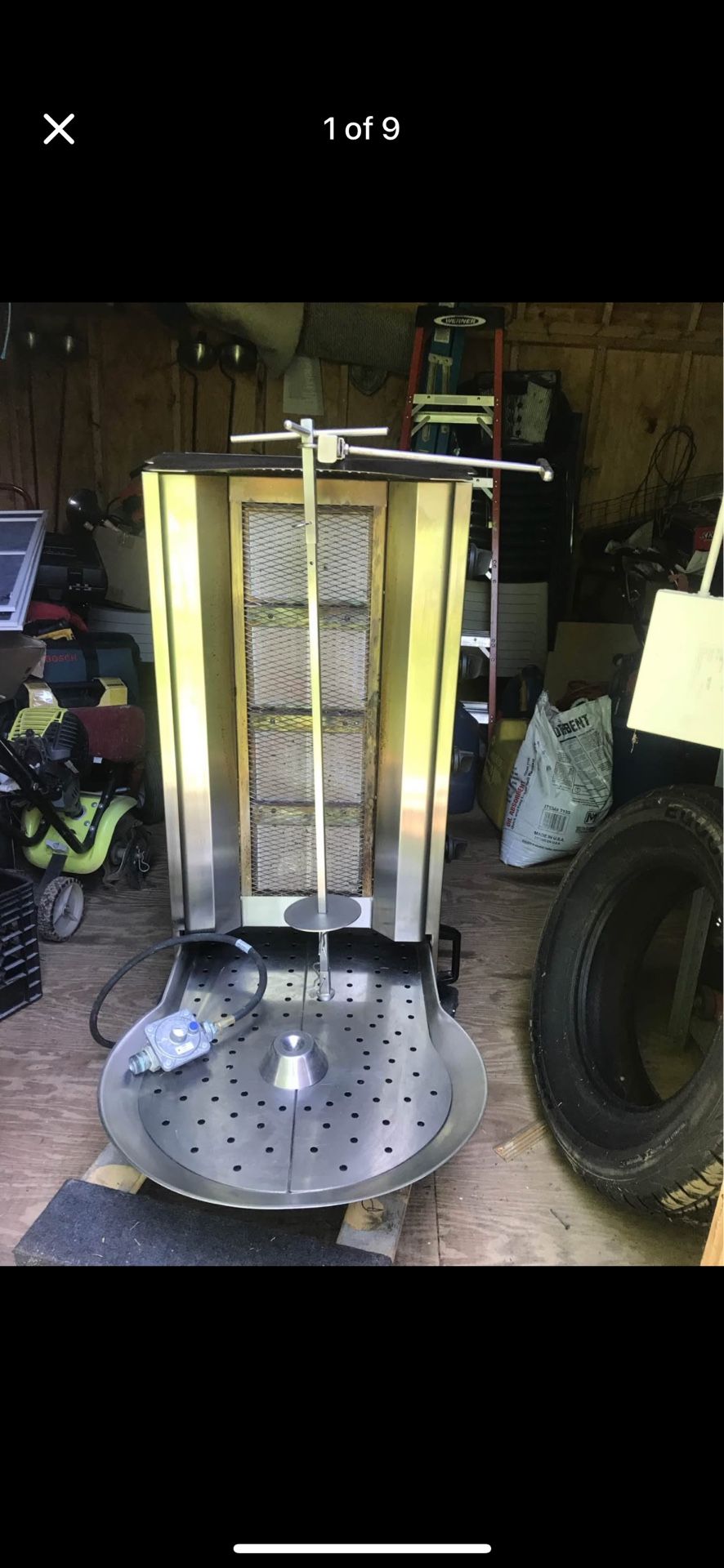 Shawarma Machine And Electric Cutter