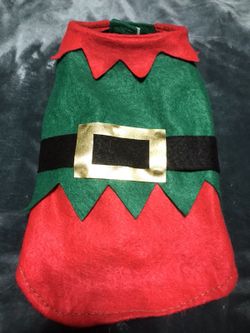 Small dog elf outfit