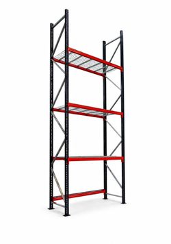 Pallet racks and wires deck