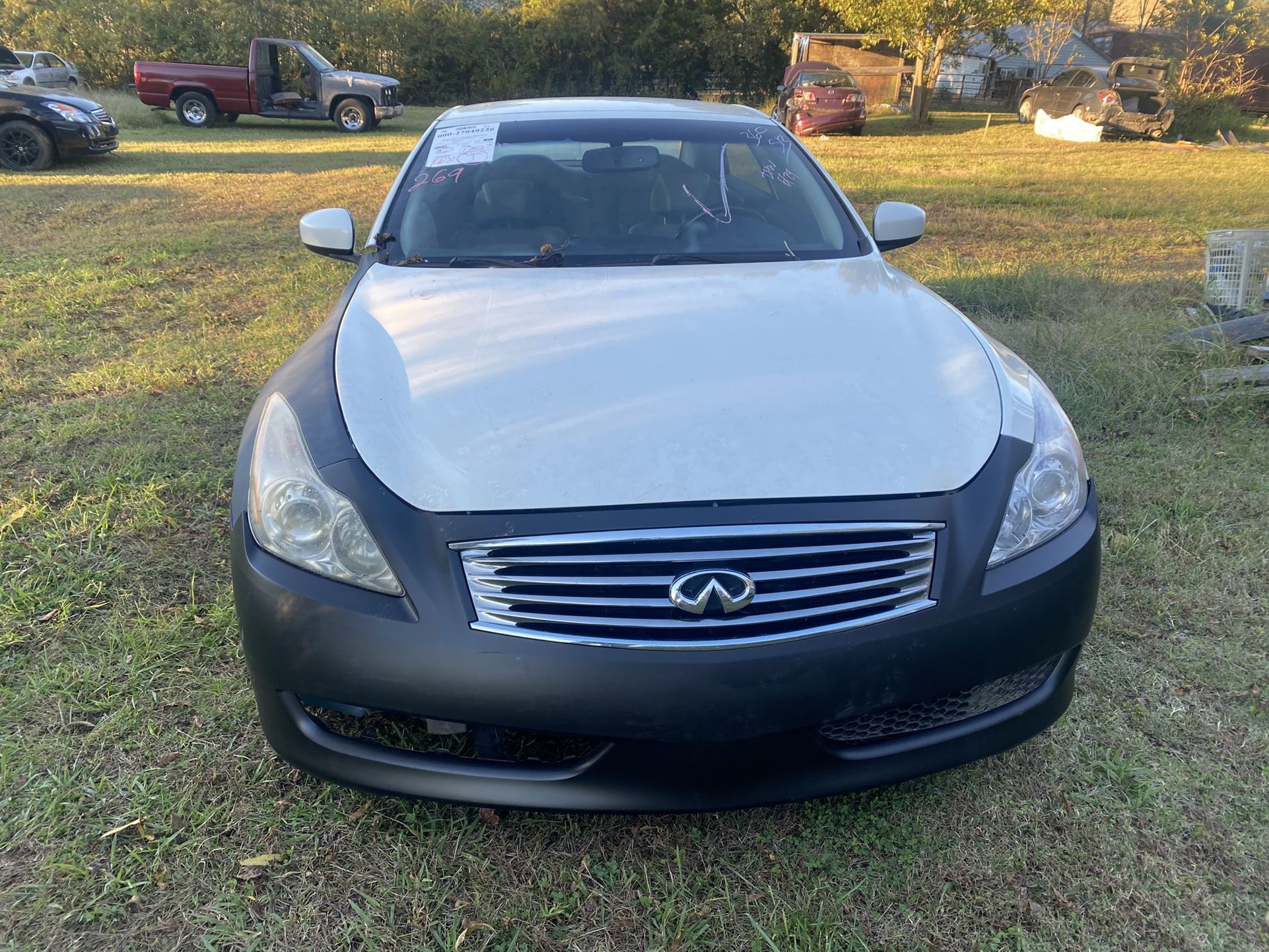 2010 Infiniti G37 Coupe Parts Only