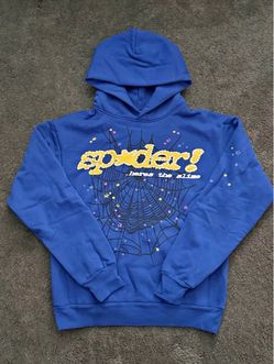 Blue spider hoodie
