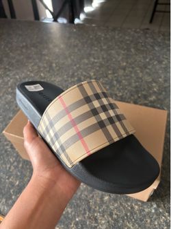 Burberry slides