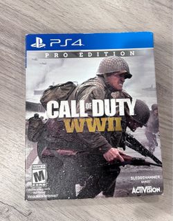 Call of Duty WWII Pro Edition PS4 Video Game